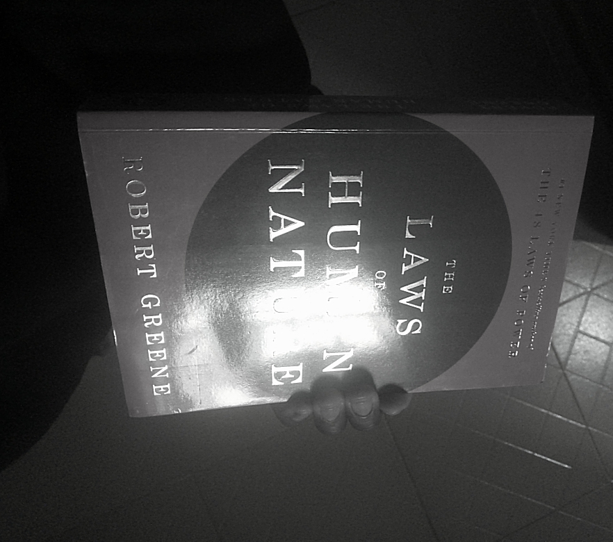 holding a book